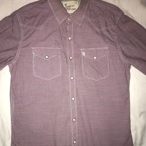 Men’s American Eagle Button-up long-sleeve shirt